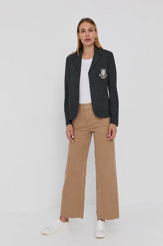 Пиджак Polo Ralph Lauren серый