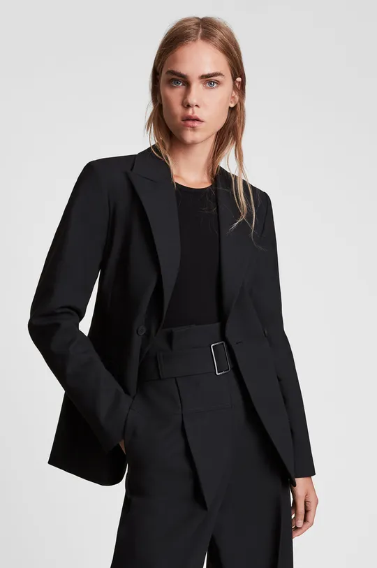 чорний Піджак AllSaints Жіночий