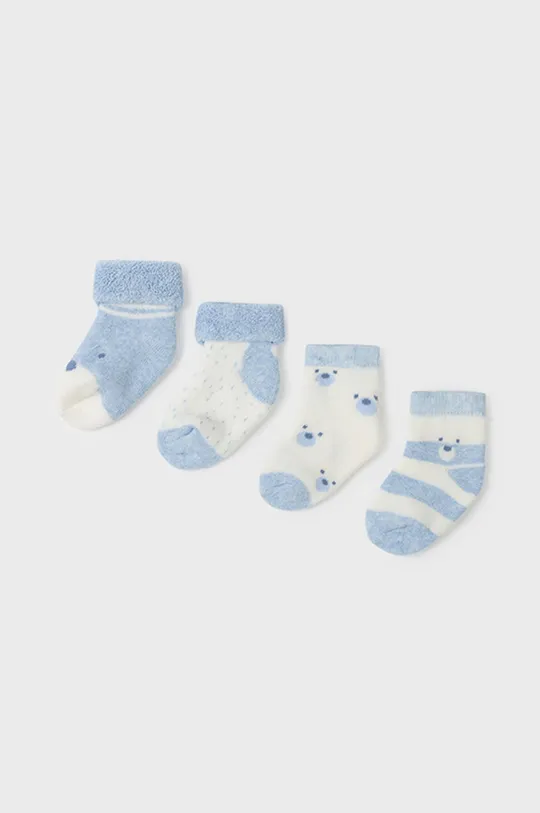 блакитний Дитячі шкарпетки Mayoral Newborn (4-Pack) Для хлопчиків