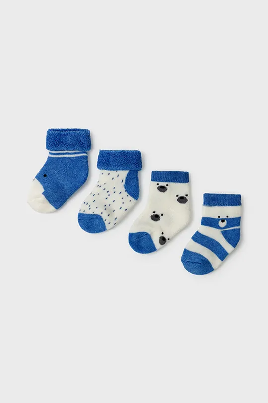 фіолетовий Дитячі шкарпетки Mayoral Newborn (4-Pack) Для хлопчиків