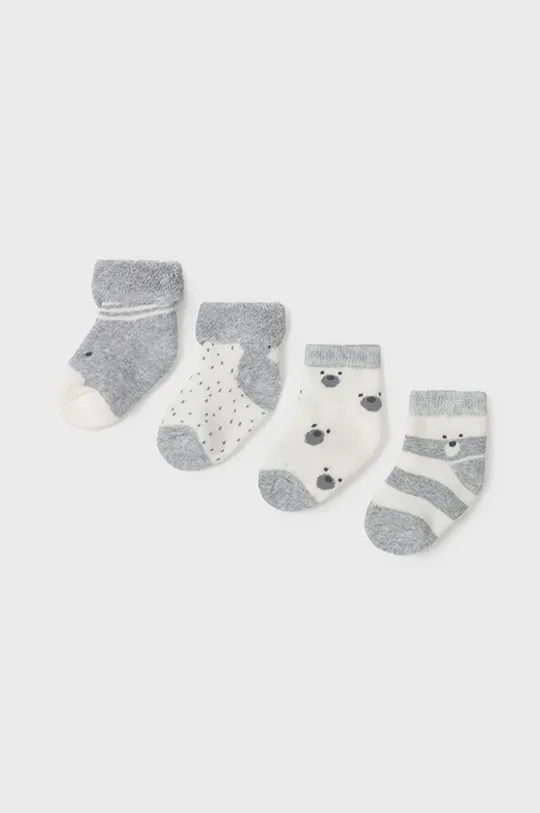 сірий Дитячі шкарпетки Mayoral Newborn (4-Pack) Для хлопчиків