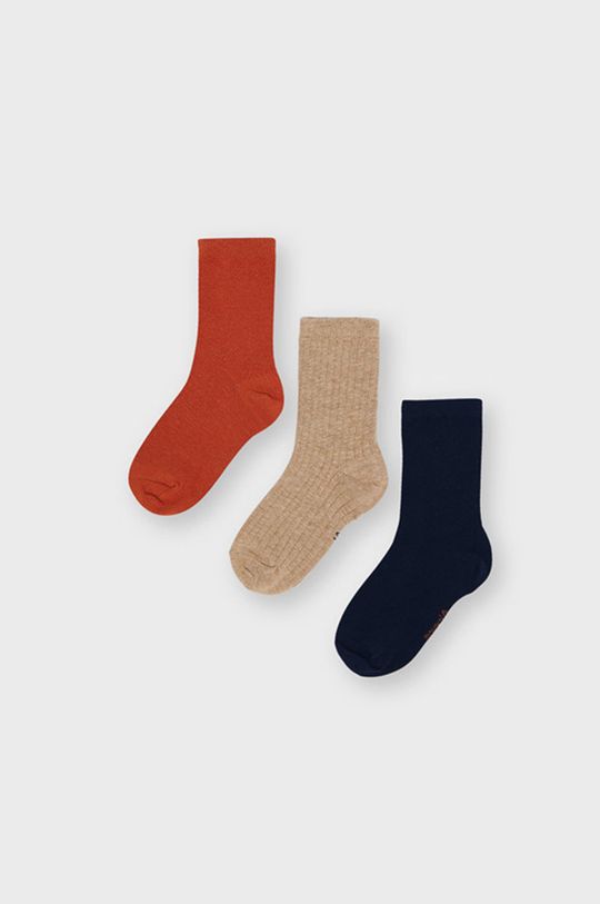 πορτοκαλί Παιδικές κάλτσες Mayoral (3-Pack) Για αγόρια