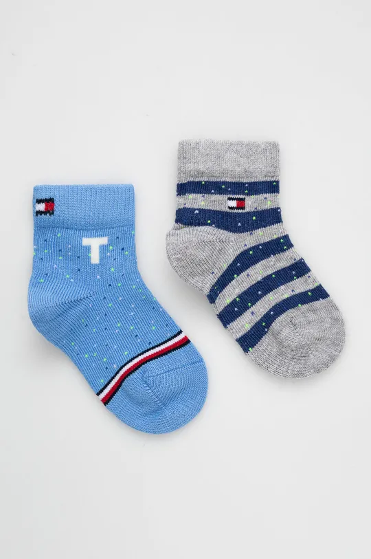 μπλε Παιδικές κάλτσες Tommy Hilfiger (2-pack)(2-pack) Για αγόρια