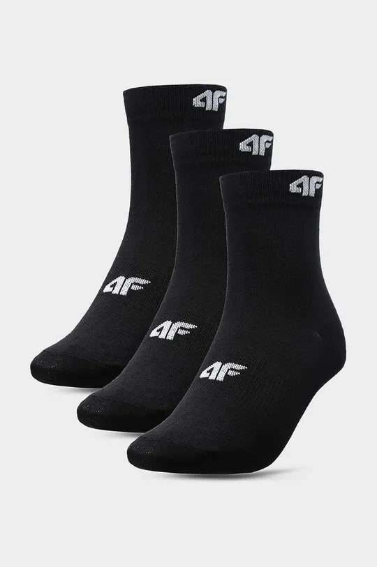 чёрный Детские носки 4F Для мальчиков