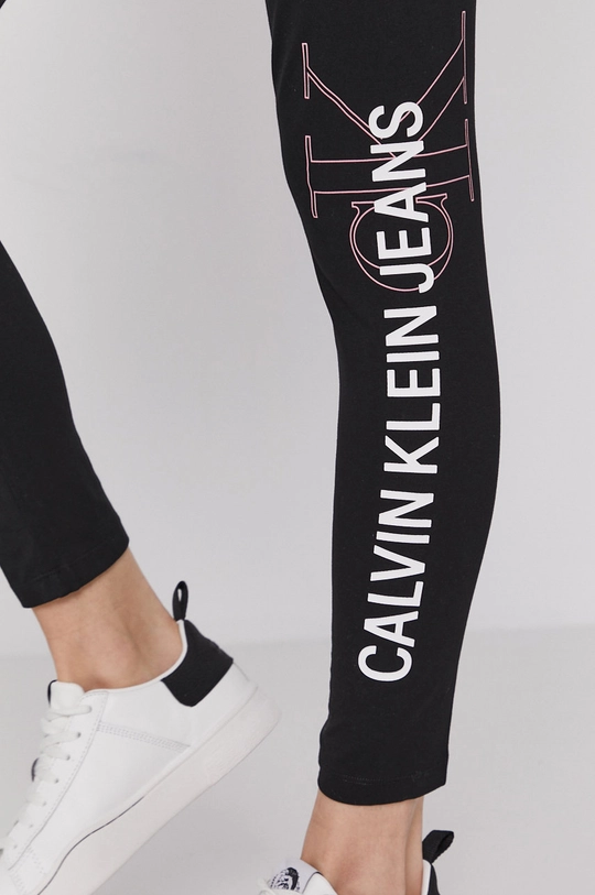 čierna Legíny Calvin Klein Jeans