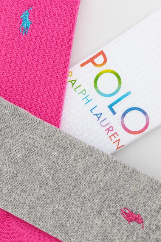 Polo Ralph Lauren Skarpetki (3-Pack) 455854098001 multicolor