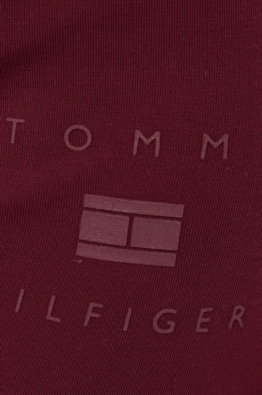 bordowy Tommy Hilfiger Legginsy