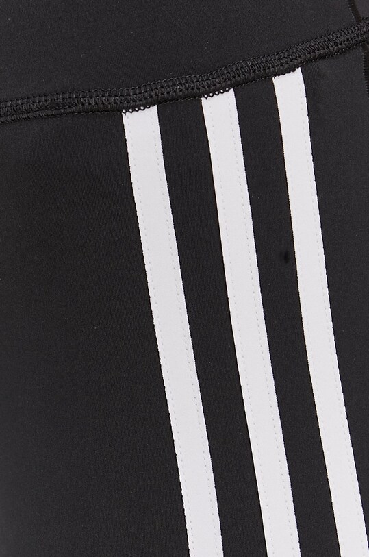 adidas Performance Legginsy FJ7186, damskie kolor czarny z aplikacją |  Answear.com