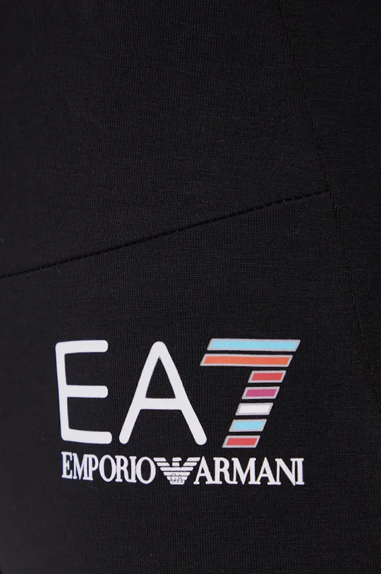 czarny EA7 Emporio Armani Legginsy 6KTP66.TJ3RZ