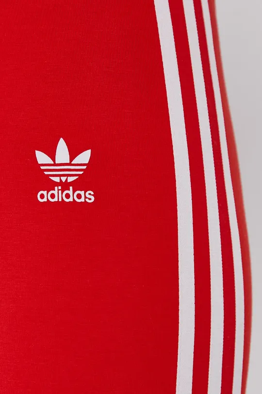 червоний Легінси adidas Originals