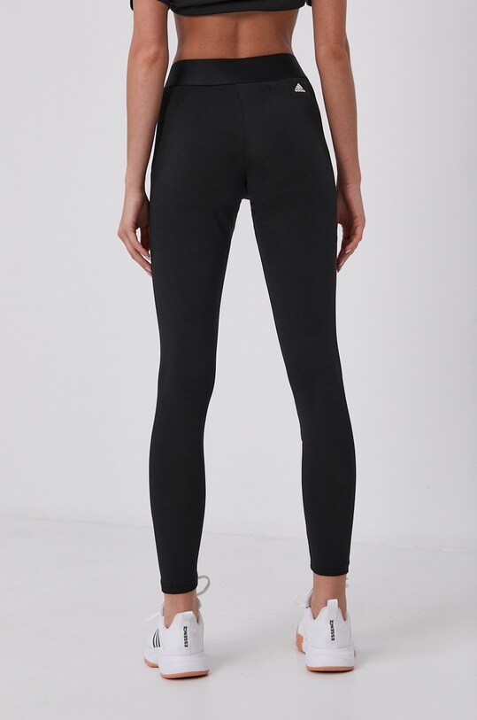 adidas Performance Legginsy GU9696 damskie kolor czarny z nadrukiem |  Answear.com