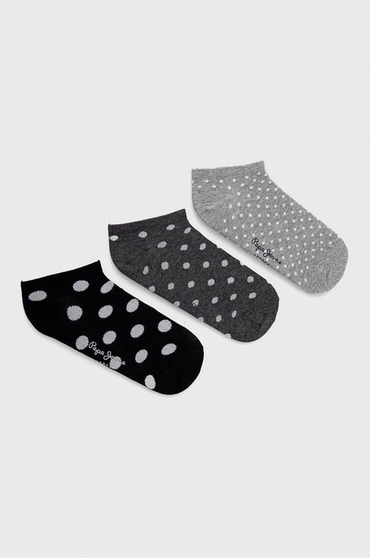 sivá Ponožky Pepe Jeans Kris (3-pack) Dámsky
