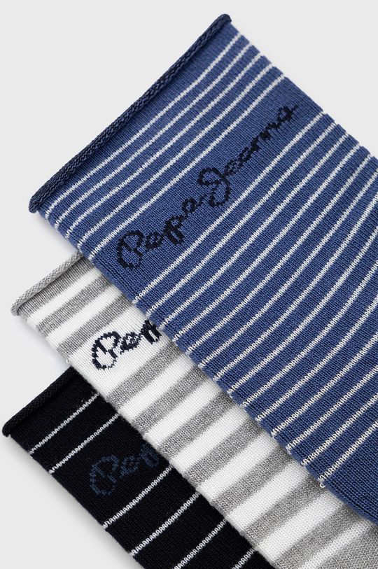 Ponožky Pepe Jeans Tess (3-pack) modrá
