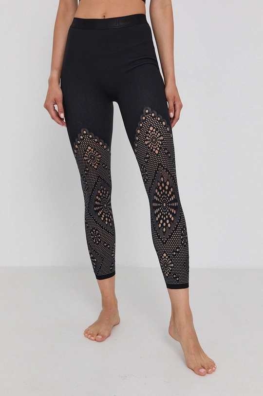 szary Wolford Legginsy Marina Damski