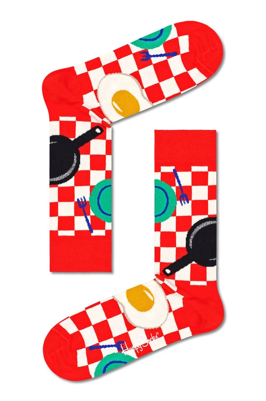 viacfarebná Ponožky Happy Socks Early Bird Dámsky