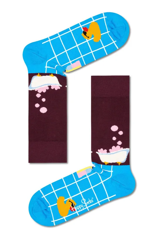viacfarebná Ponožky Happy Socks Me Time Dámsky
