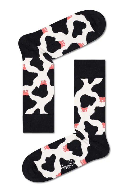 viacfarebná Ponožky Happy Socks Cowzy Dámsky