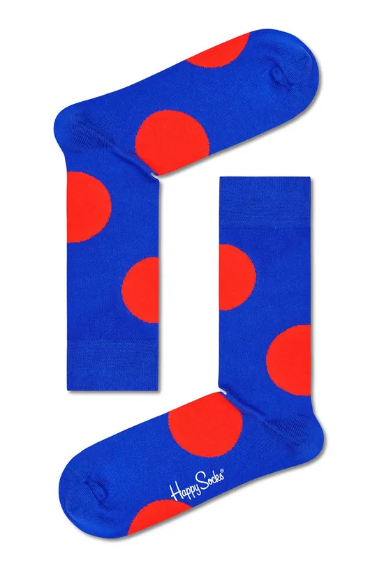 niebieski Happy Socks Skarpetki Jumbo Dot Damski