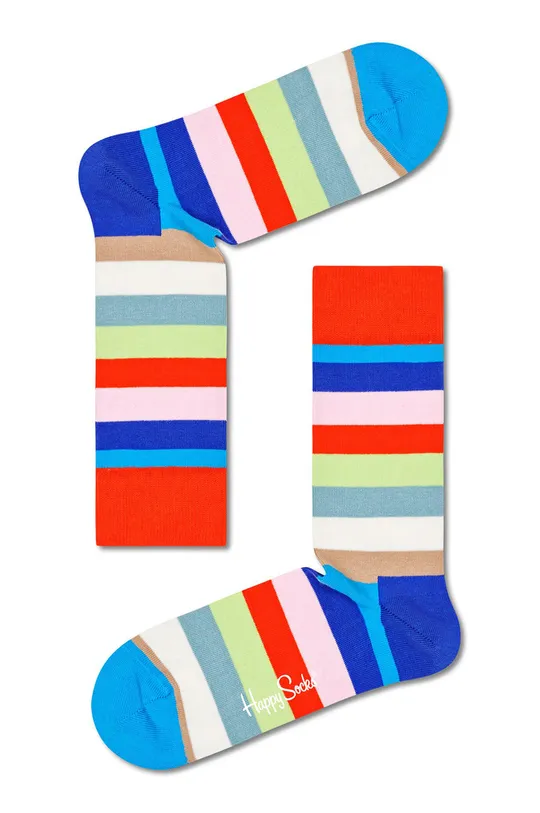viacfarebná Ponožky Happy Socks Stripe Dámsky