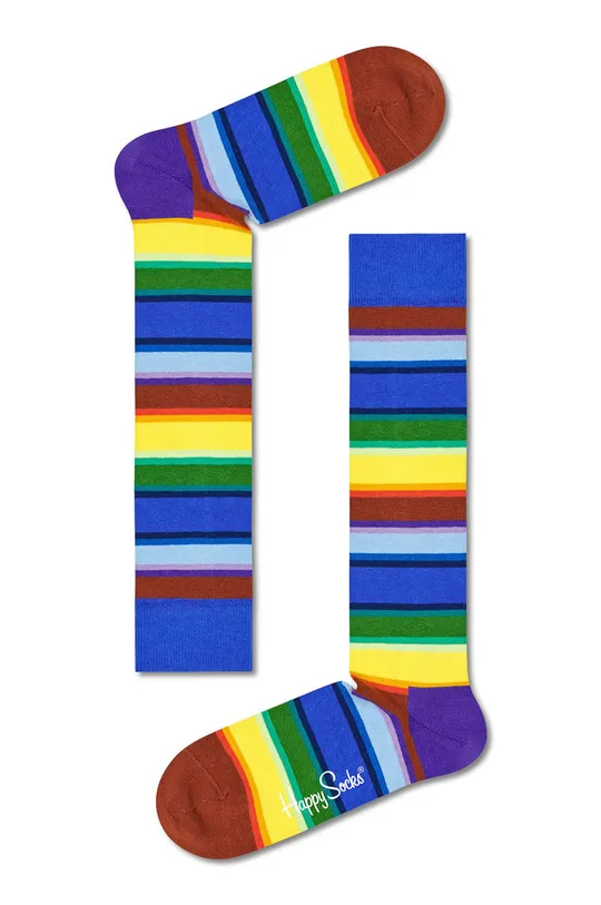 multicolor Happy Socks Skarpetki Gradient Knee High Damski