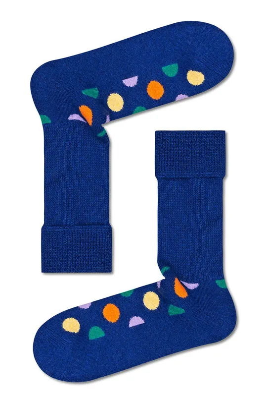 fialová Ponožky Happy Socks Big Dot Dámsky