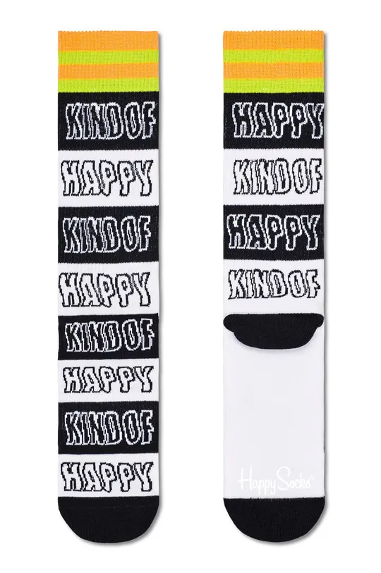 biały Happy Socks Skarpetki Big Dot Damski