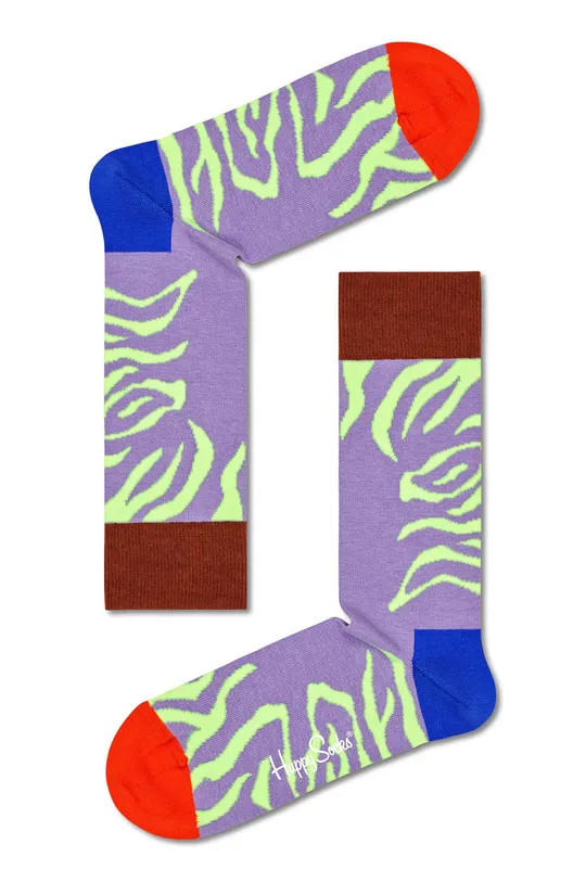 Čarape Happy Socks Tiger Rave Socks (2-Pack) šarena