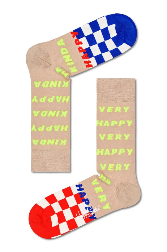 Čarape Happy Socks Tiger Rave Socks (2-Pack)  86% Pamuk, 2% Elastan, 12% Poliamid