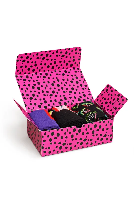šarena Čarape Happy Socks Fruits Socks Gift Set (3-Pack) Ženski