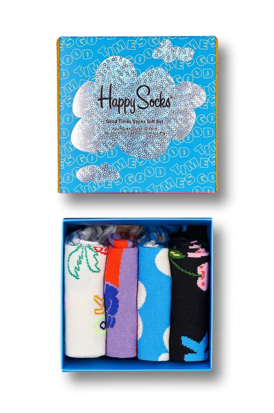 šarena Čarape Happy Socks Good Times Socks Gift (4-Pack) Ženski