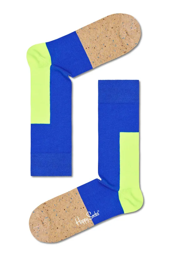 Κάλτσες Happy Socks New Classic (4-Pack)  86% Βαμβάκι, 2% Σπαντέξ, 12% Πολυαμίδη