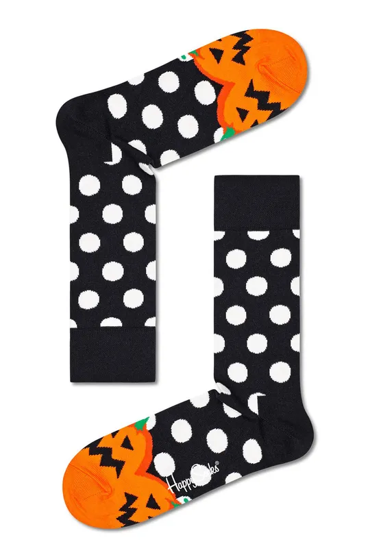 viacfarebná Ponožky Happy Socks Halloween Pumpkin Dámsky