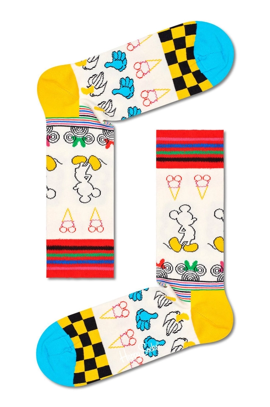 Κάλτσες Happy Socks Disney Gift Set (6-Pack)  86% Βαμβάκι, 2% Σπαντέξ, 12% Πολυαμίδη