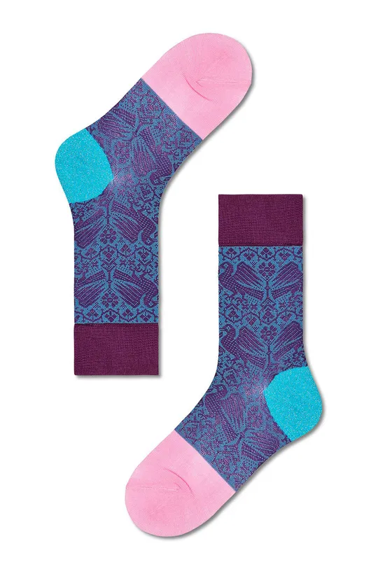 блакитний Шкарпетки Happy Socks Lucie Crew Жіночий