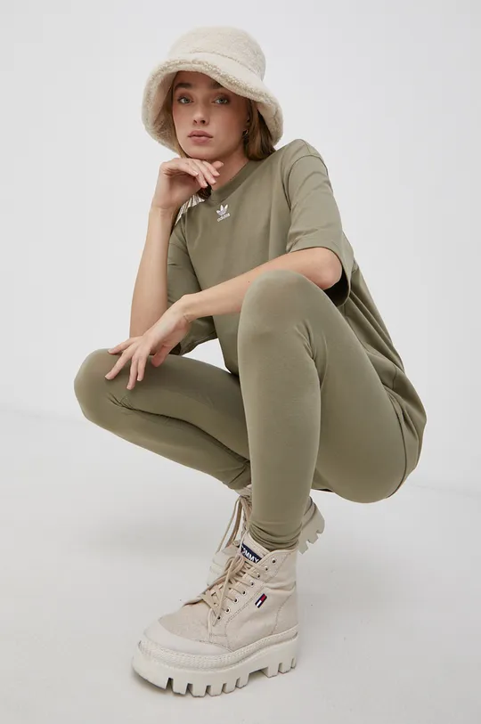 πράσινο Κολάν adidas Originals Γυναικεία