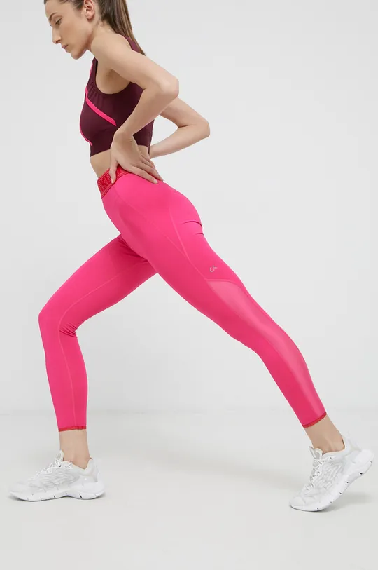Tajice Calvin Klein Performance roza