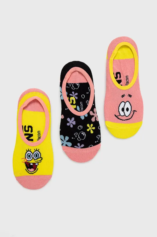 multicolor Vans Skarpetki Spongebob (3-pack) Damski