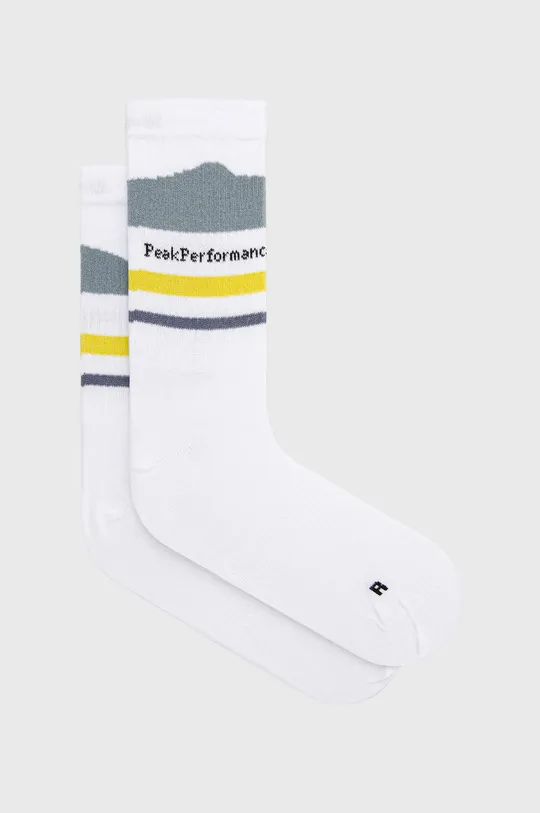 biela Ponožky Peak Performance Dámsky