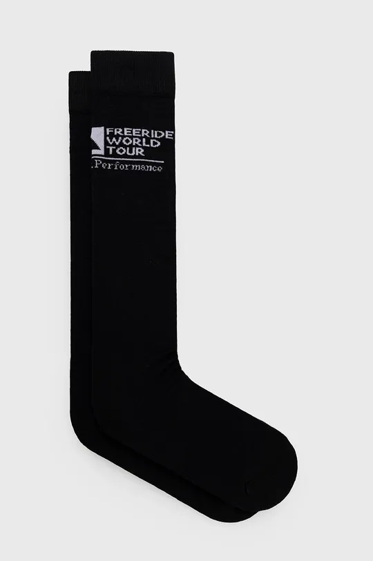čierna Ponožky s prímesou vlny Peak Performance Dámsky
