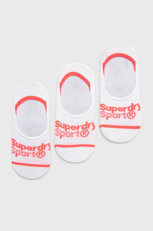 bílá Ponožky Superdry (3-pack) Dámský