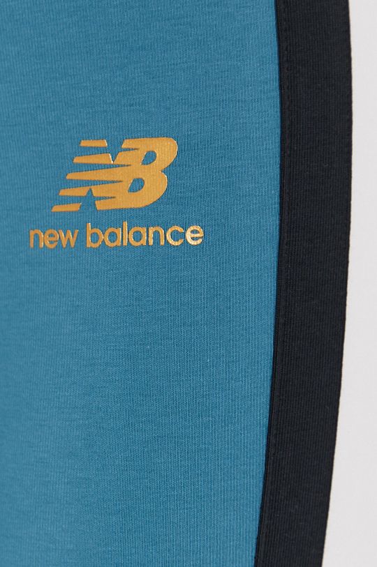 turkusowy New Balance Legginsy WP13501SEA