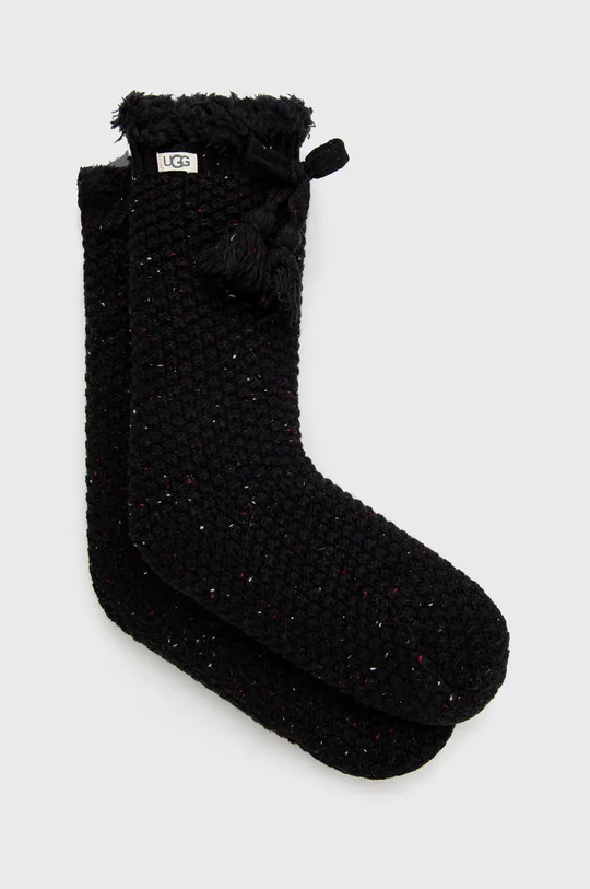 crna Čarape s dodatkom vune UGG Fleece Lined Cozy Ženski