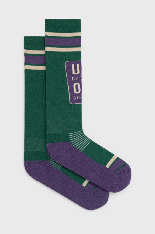 zelená Ponožky s prímesou vlny Eivy Dámsky
