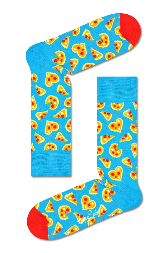 Κάλτσες Happy Socks Food (3-pack) πολύχρωμο