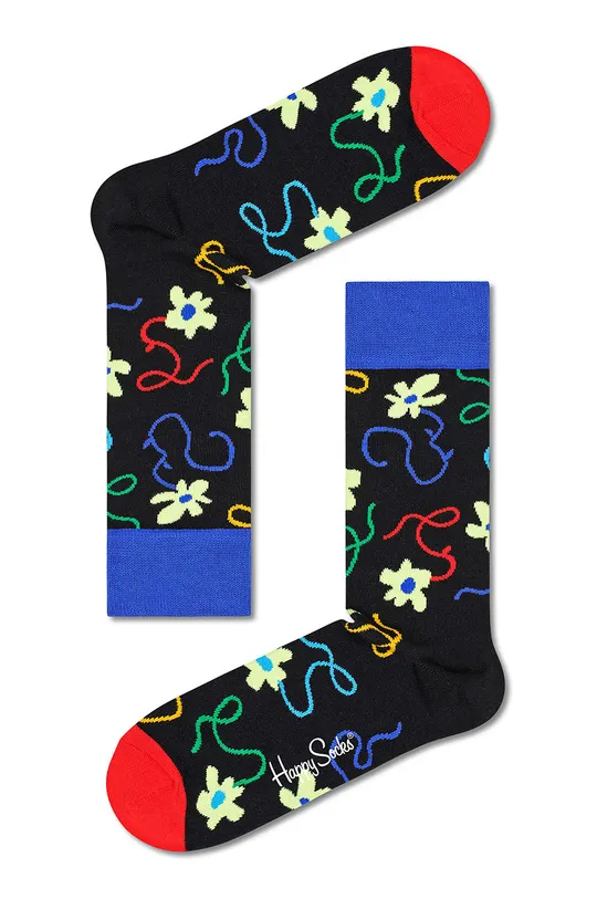 πολύχρωμο Κάλτσες Happy Socks Garden (3-pack)
