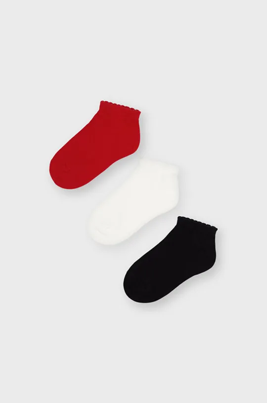 κόκκινο Παιδικές κάλτσες Mayoral (3-Pack) Για κορίτσια