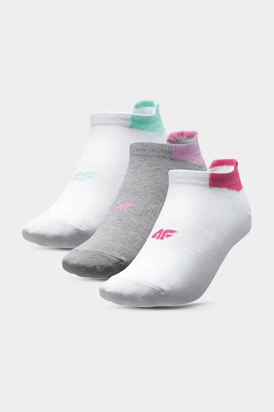 γκρί Παιδικές κάλτσες 4F Για κορίτσια
