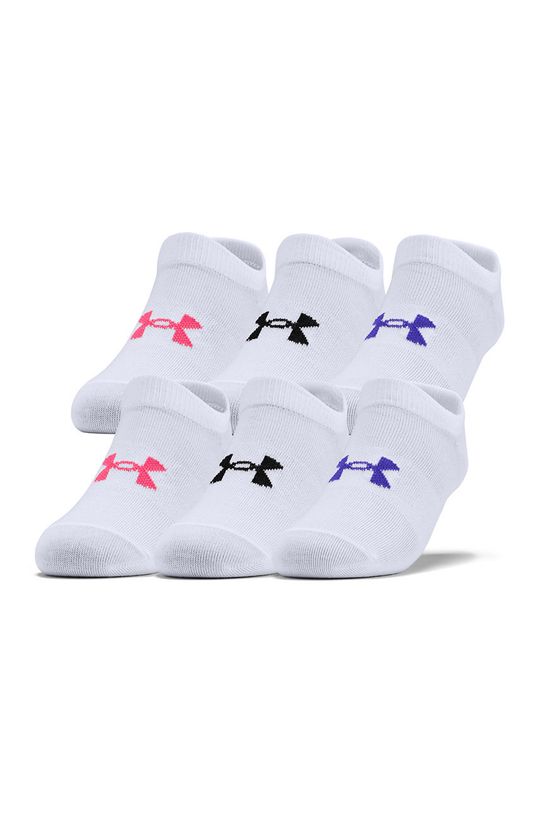 biela Detské ponožky Under Armour (6-pack) Dievčenský