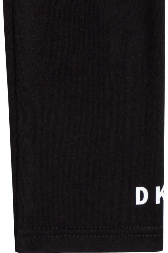 czarny Dkny Legginsy dziecięce D34A27.156.162