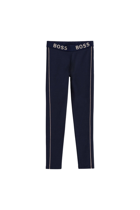 granatowy Boss Legginsy dziecięce J14227.126.150 Dziewczęcy